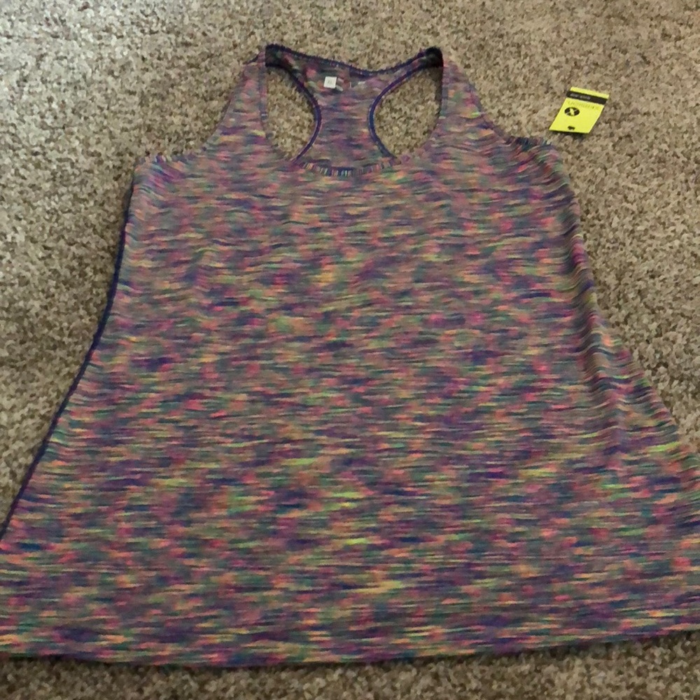 Multi color tank top, never worn.